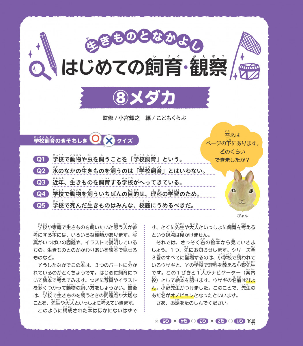 アンです。 メダカ