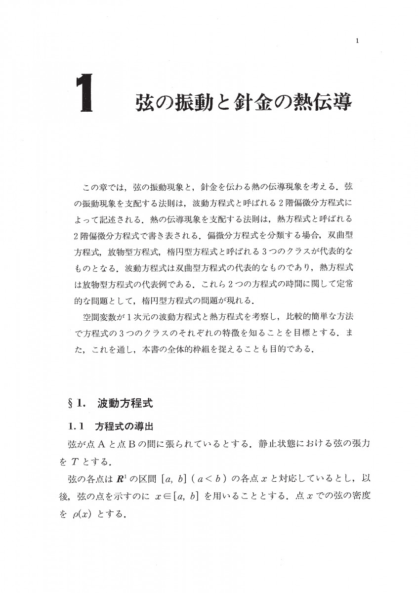 偏微分方程式論入門