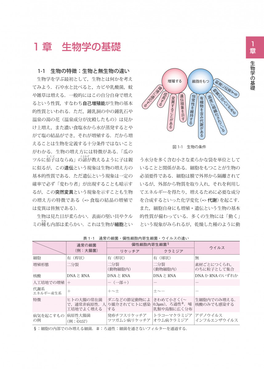 医療・看護系のための 生物学（改訂版）