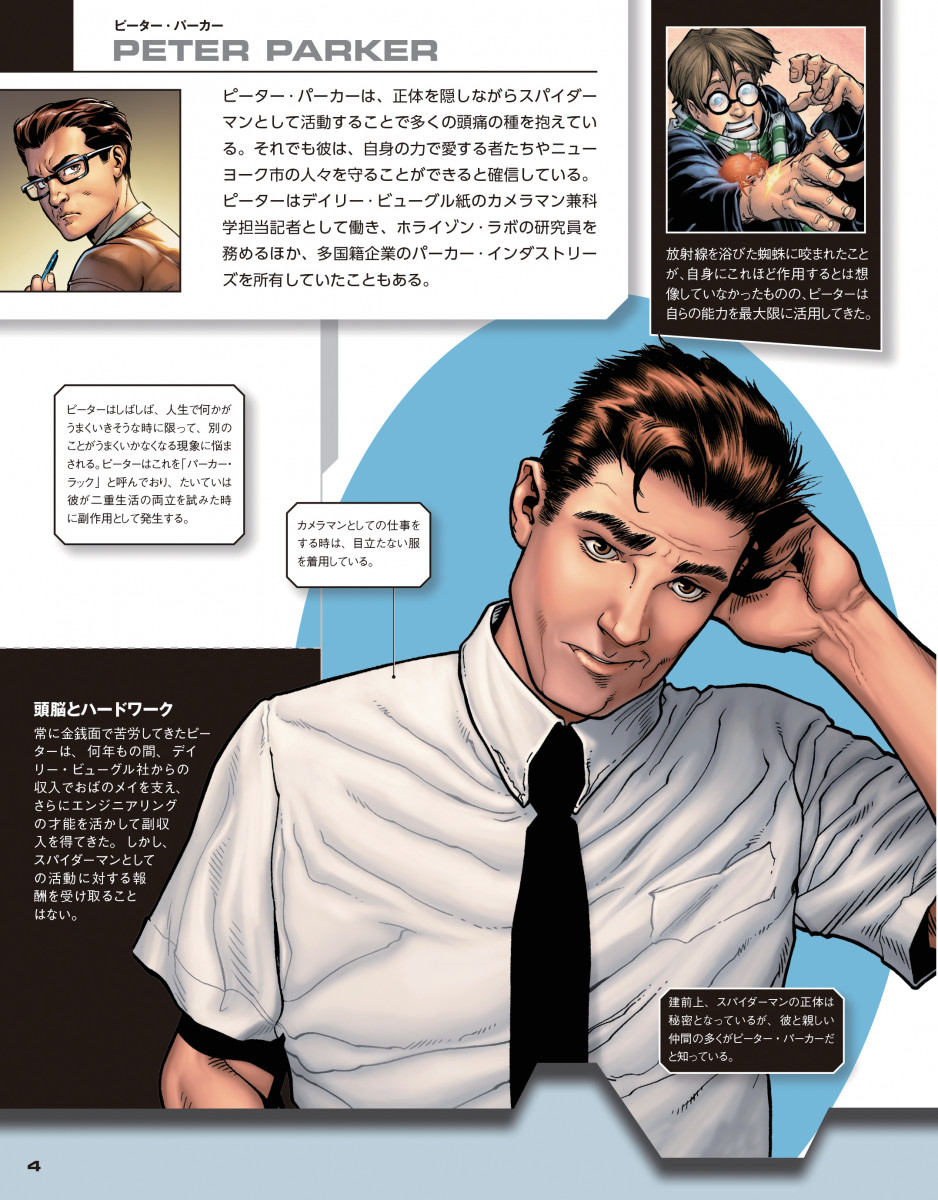 スパイダーマン・キャラクター事典
